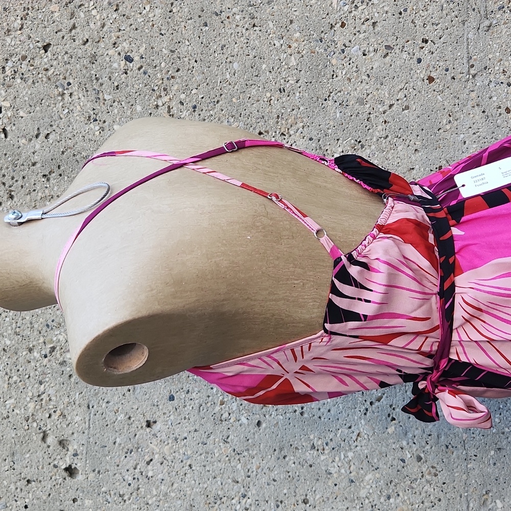 SPANNER Pink Floral Maxi Dress - Picture 10 of 14